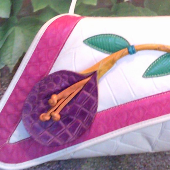 Vintage Genuine Leather Boho Shoulder Bag - Picture 2 of 6